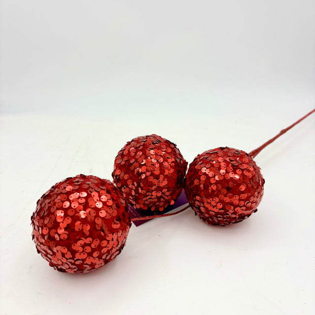 25" Sequin Ball Spray