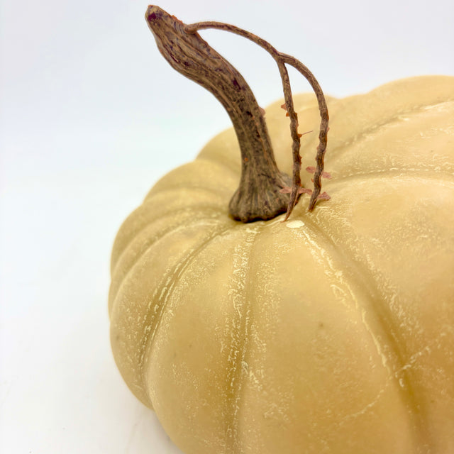 6.5"/7" Soft Touch Weathered Pumpkins | Available in Butternut & Orange