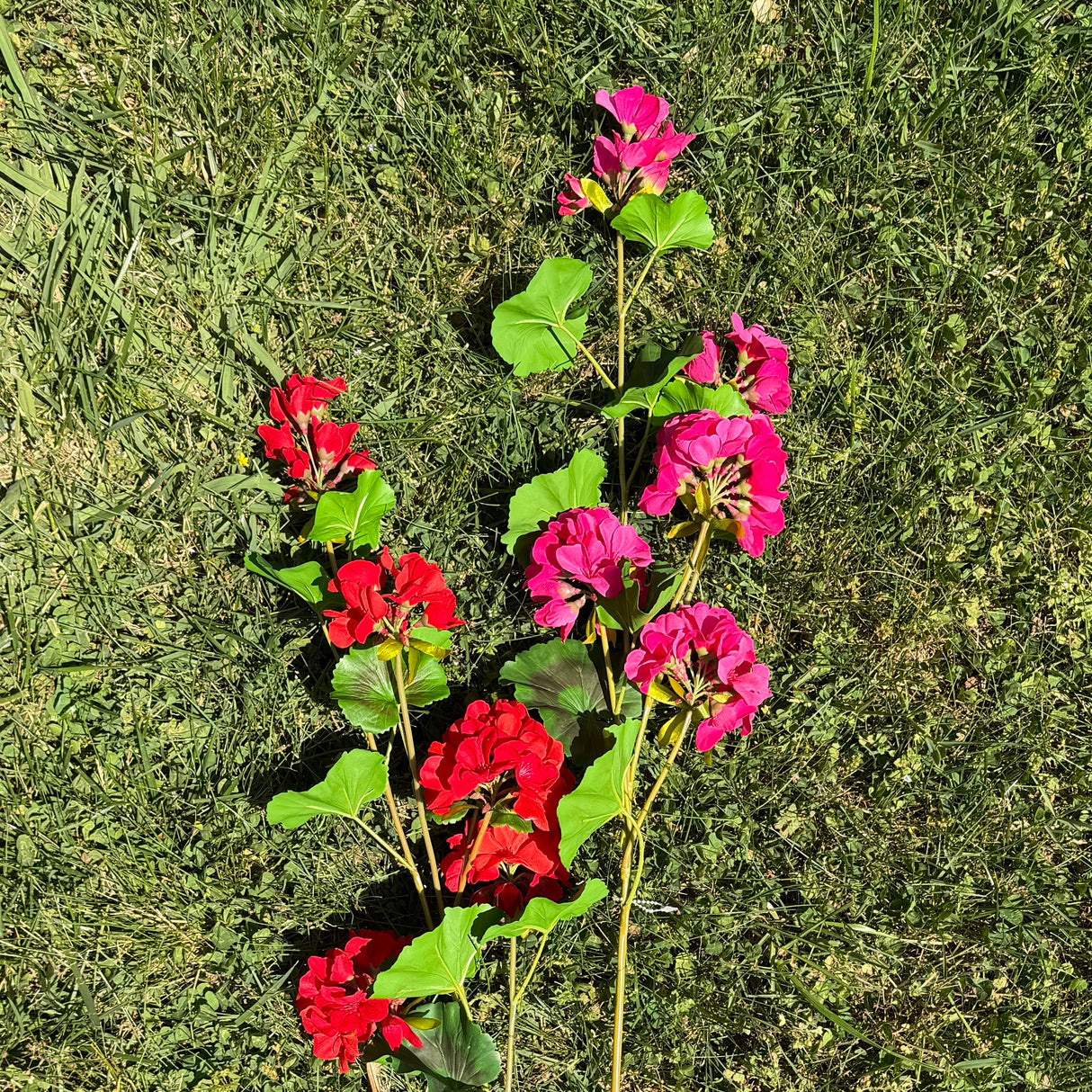 36" UV-Proof Geranium Spray | Two Colors Available