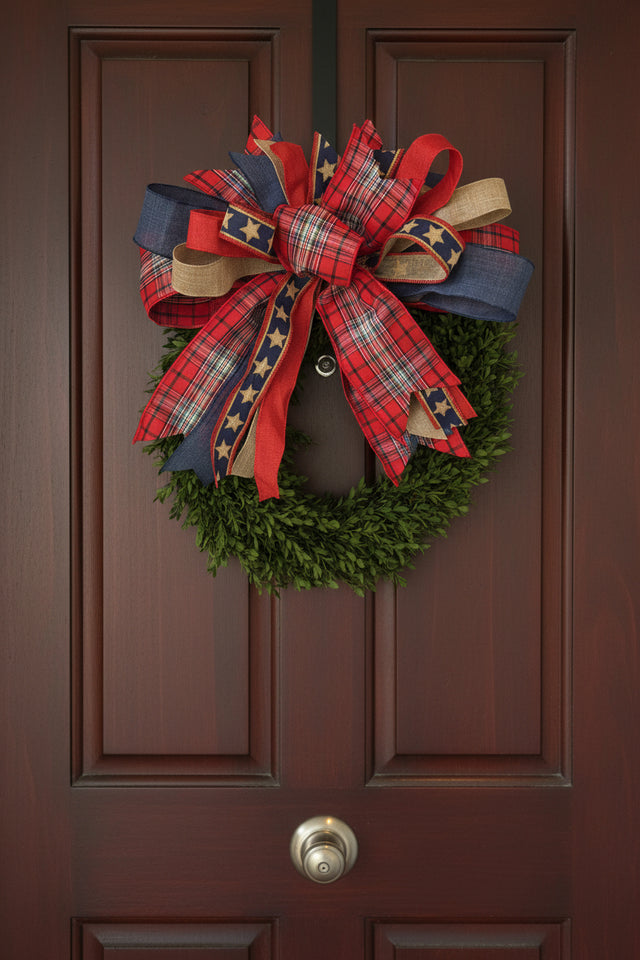 18” Liberty Plaid Bow