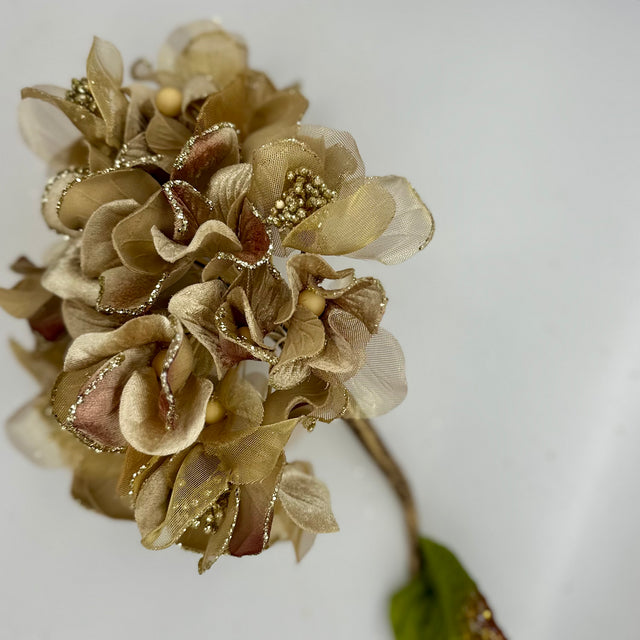 29" Velvet Hydrangea Flower Stem