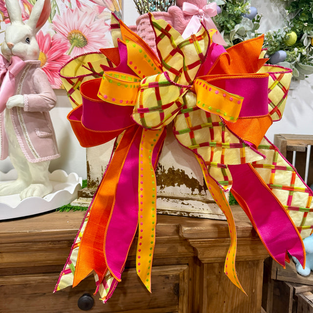 20" Mango Tango Designer Handtied Bow