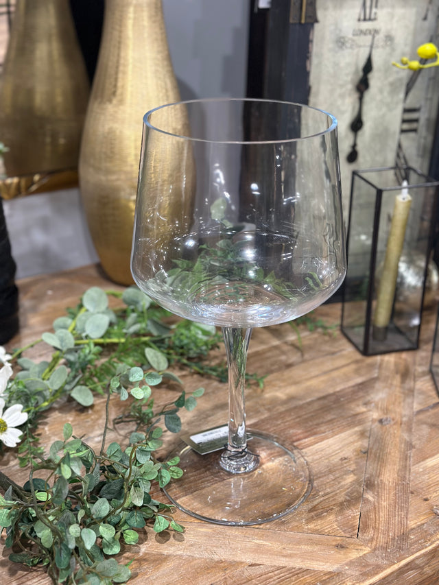 16” Basia Glass Tall Stemmed Bowl