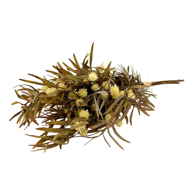22.5" Fall Mixed Grass Bush | Burgundy, Cream, or Light Brown