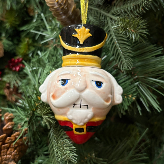 5.8" Resin Soldier Nutcracker Head Ornament