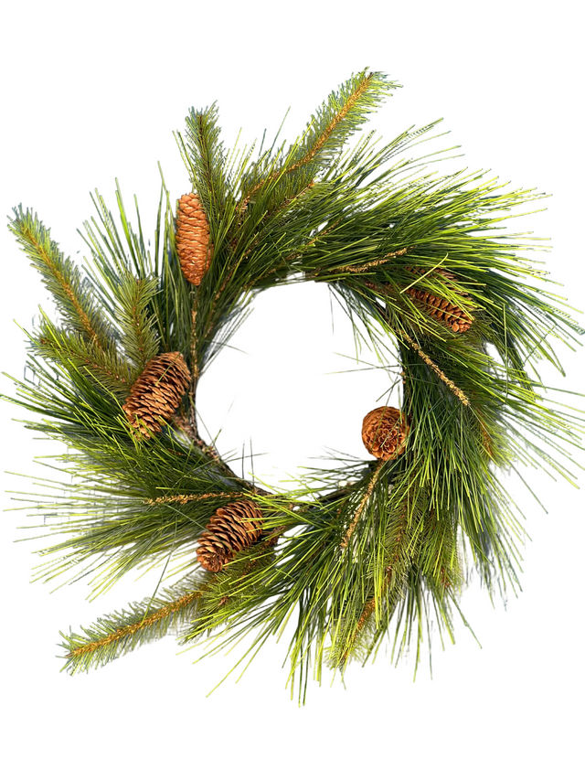 Long Needle Mix Wreath/Candle Ring, additional view