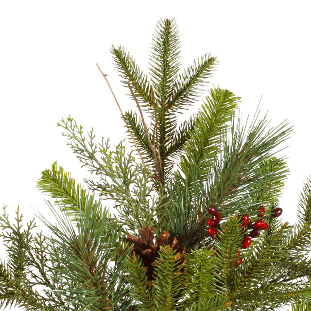 9' Cibola Mixed Berry Artificial Christmas Garland