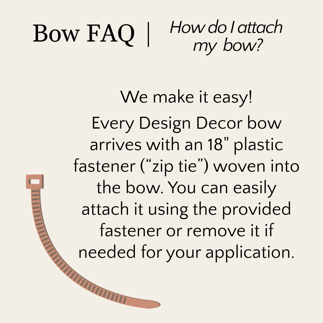 22" Glamping In The USA Designer Bow