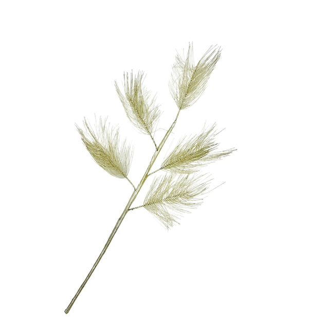 17" Champagne/Platinum Long Needle Pine Spray
