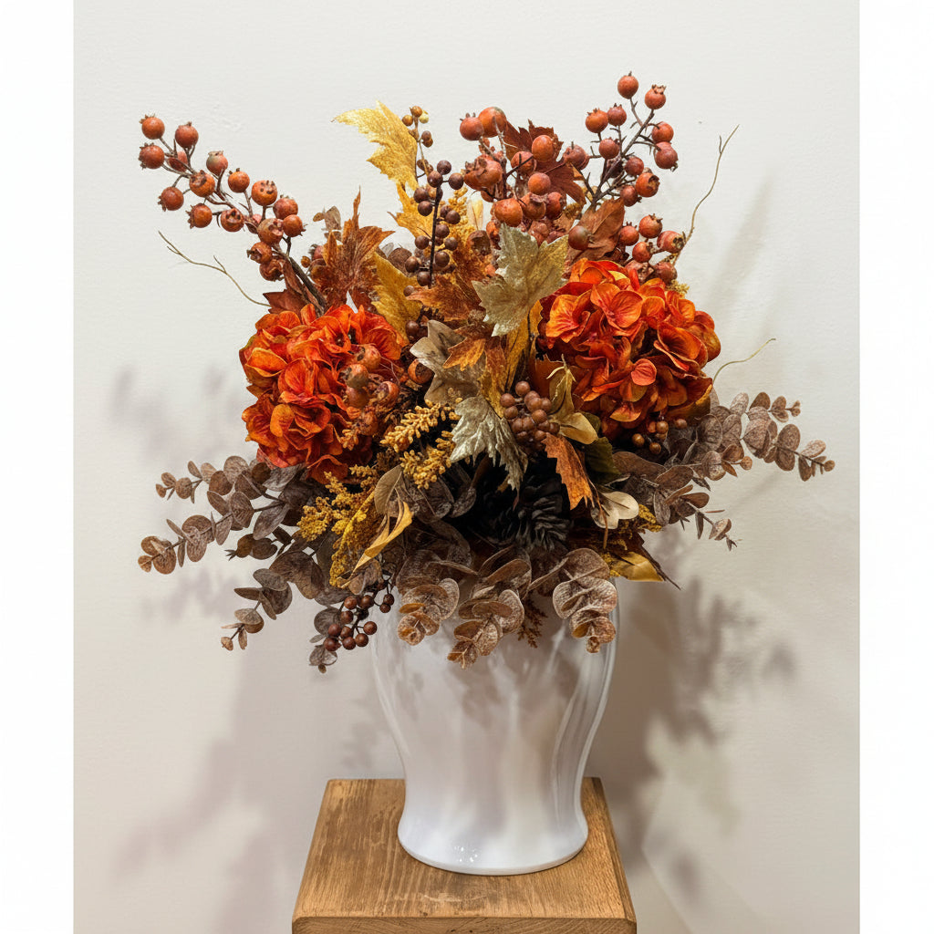28" Harvest Splendor Drop-In Arrangement
