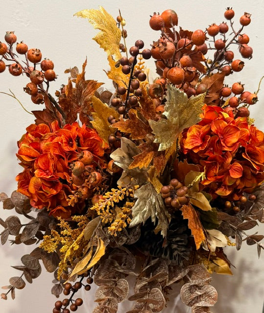 28" Harvest Splendor Drop-In Arrangement
