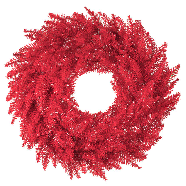 24" Red Fir Wreath