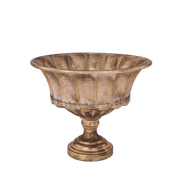 Antique Gold Compote