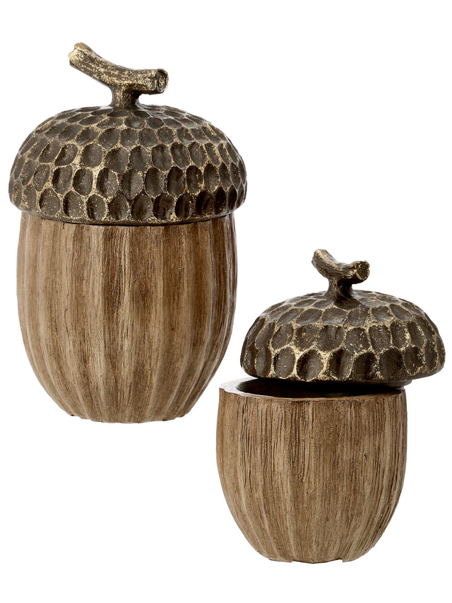 6"/7.5" Resin Acorn Jars