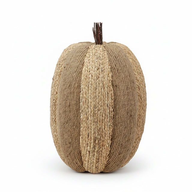 27" | 24" Rattan Natural Pumpkin