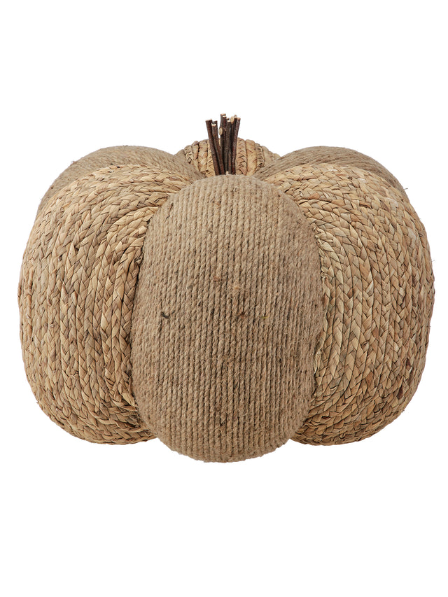 27" | 24" Rattan Natural Pumpkin