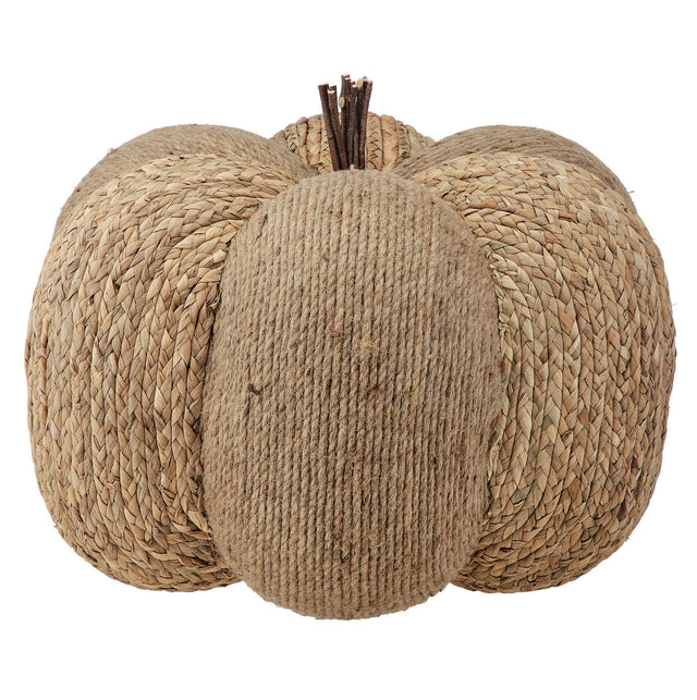 27" | 24" Rattan Natural Pumpkin