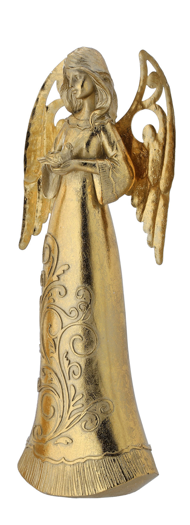 12" Champagne Gold | Resin Metal | Angel