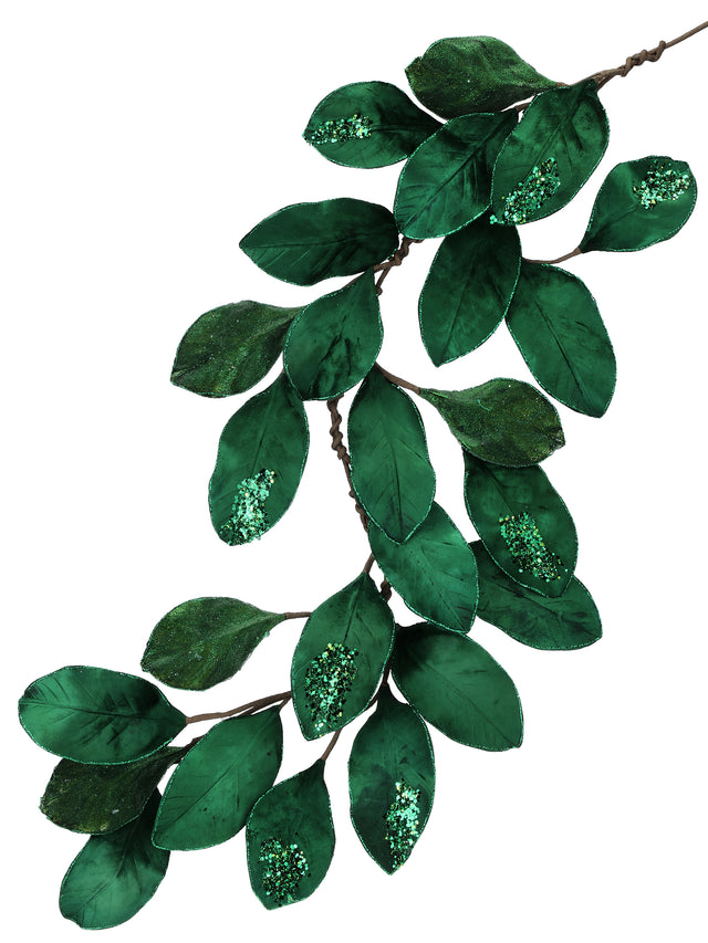 48" Encrusted Jewel Magnolia Garland