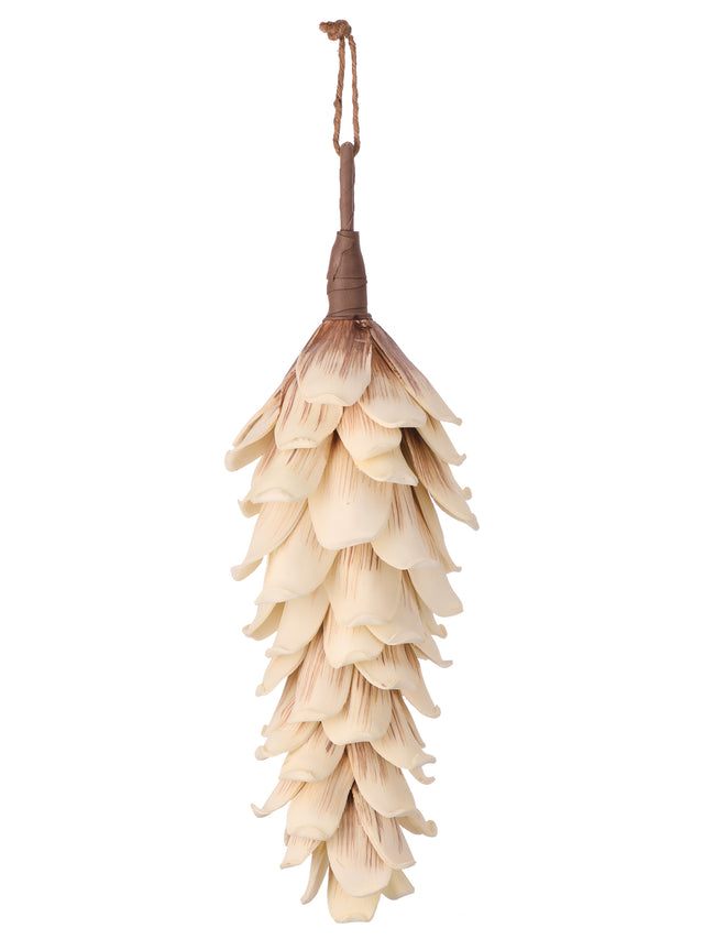 21" Foam Pinecone | Brown or Cream/Brown