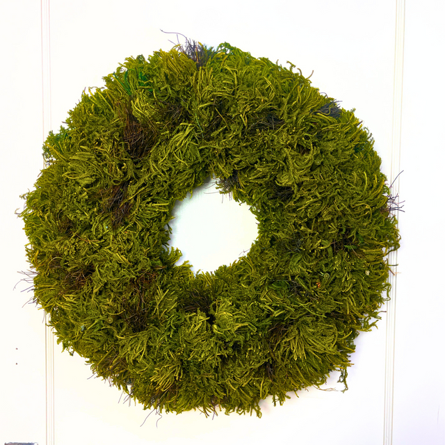 22" Moss Wreath