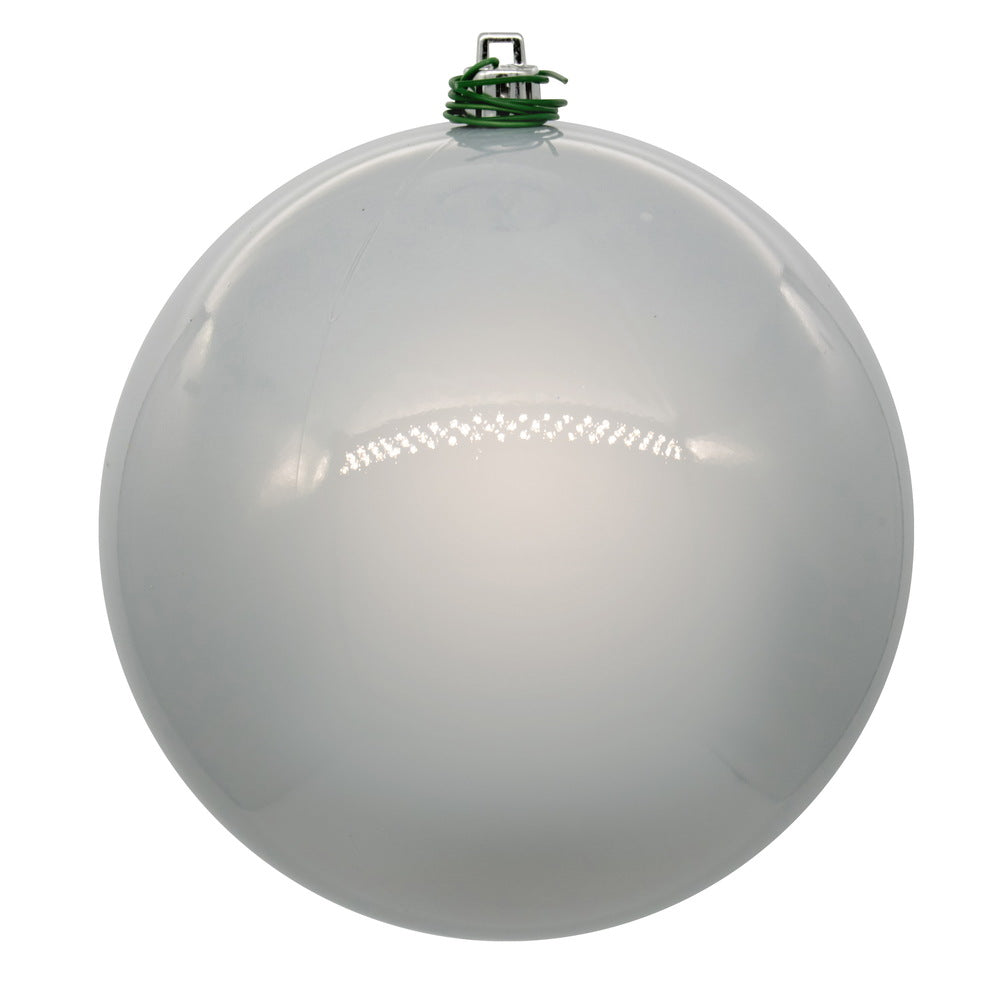 4" | 6" | 8" | 10" Silver Pearl Seamless UV Ornament