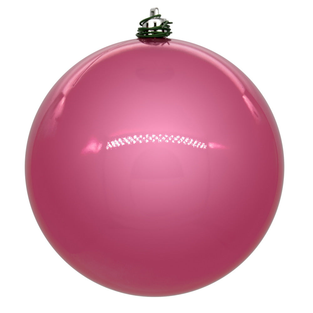 4.75" Pink Shiny Ball UV