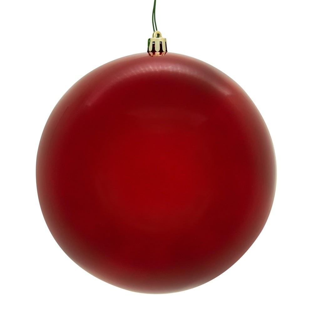 4" | 4.75" | 6" | 8" | 10" Red Pearl Seamless UV Ornament