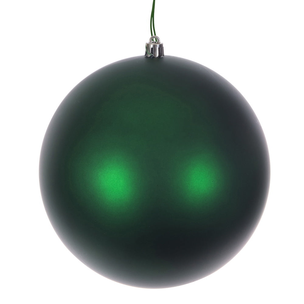4" | 6" | 8" | 10" Green Matte Seamless UV Ornament