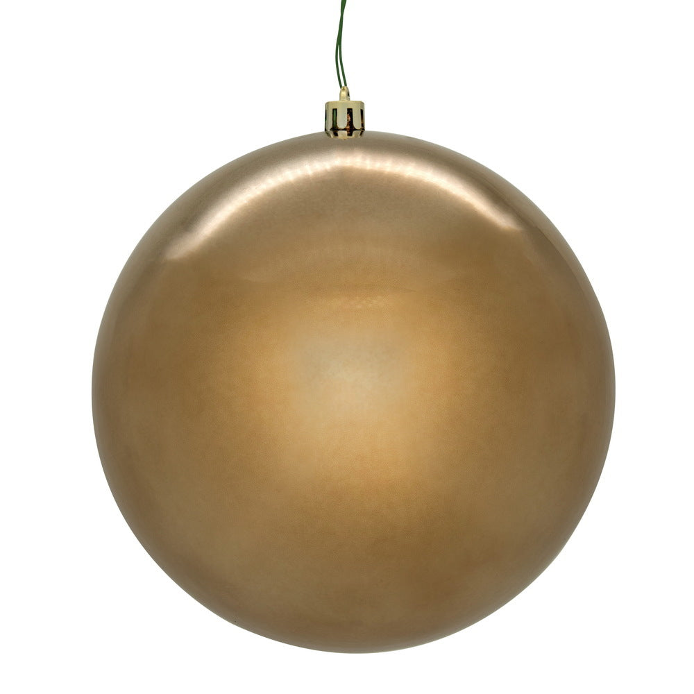 4" | 6" | 10" Mocha Shiny Seamless UV Ornament