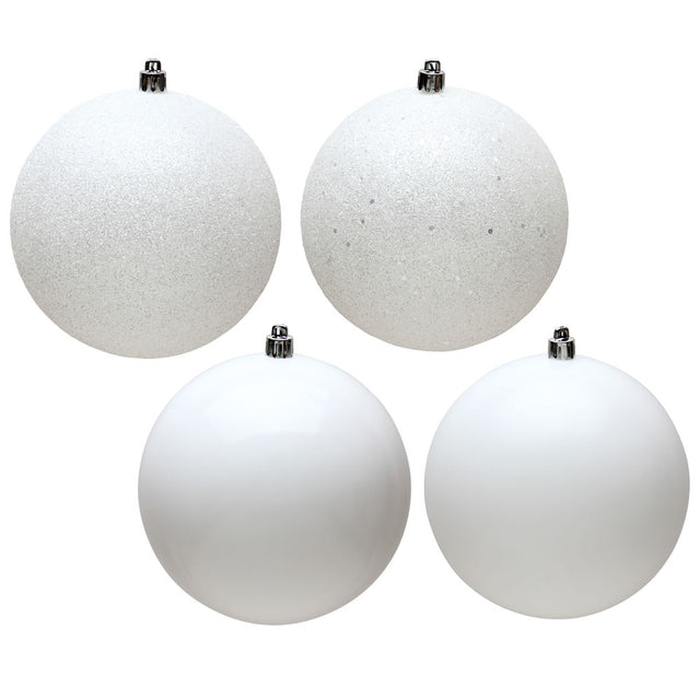 3" White Ball 4 Finish Asst 16/Box