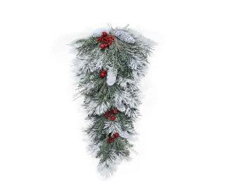 Frosted Pine/Cone/Fresh Berry Christmas Decor