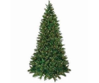 7.5' Slim Belgium Tree with LED Lights