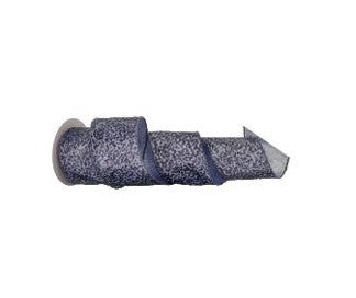 4" Blue Sequin Ribbon- 10 Yards