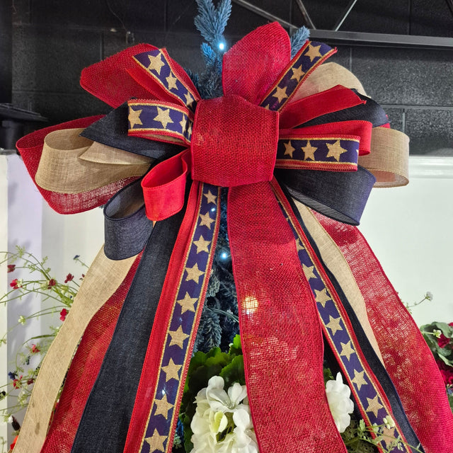 20" Rustic Americana Bow-One of a kind!