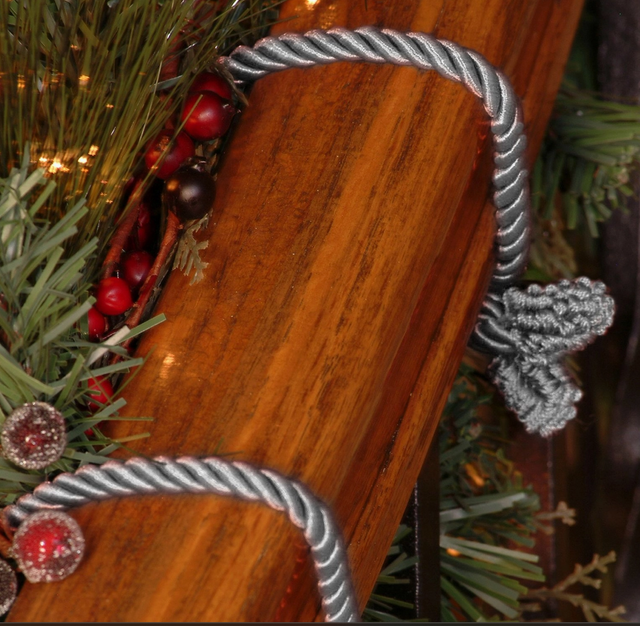 Silver Decorative Twist Ties 6 Pack