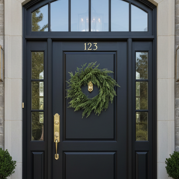 Just Cut Natural Touch Norfolk Pine Wreath, additional view