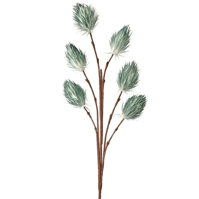 46" Foam Thistle Stem | Ivory Teal or Navy
