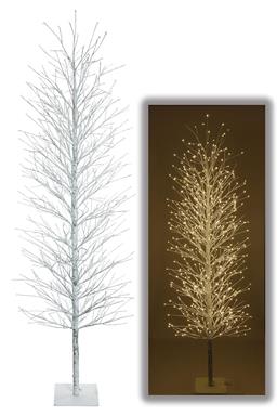 4'|5|6' Holiday Lit Artificial White Birch Tree | Sold Separately
