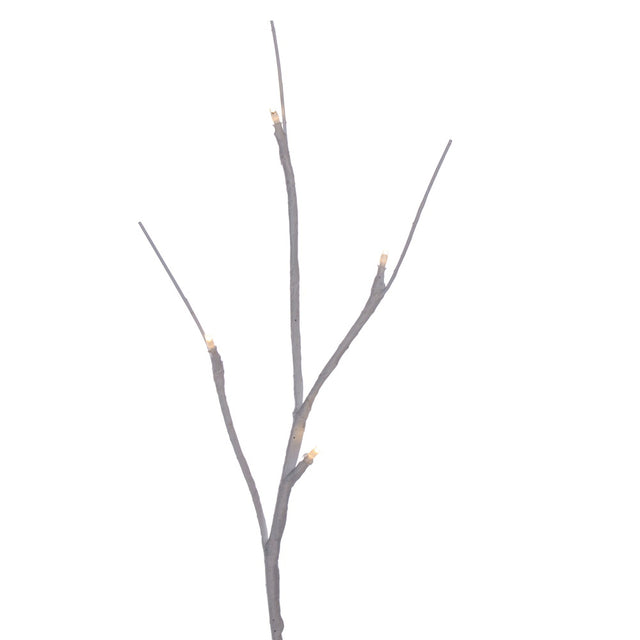 30" White Birch Twig Branch LED 40WW B/O 2/Box