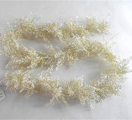 6' Champagne Glittered Bubble Garland