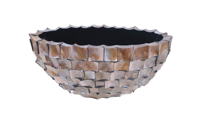 15.75" Capiz Vase