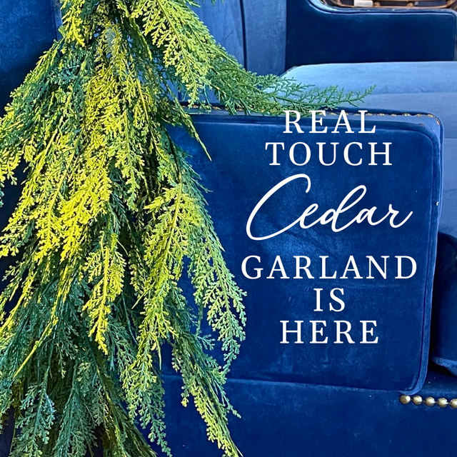 5'11" Real Touch Cedar Garland