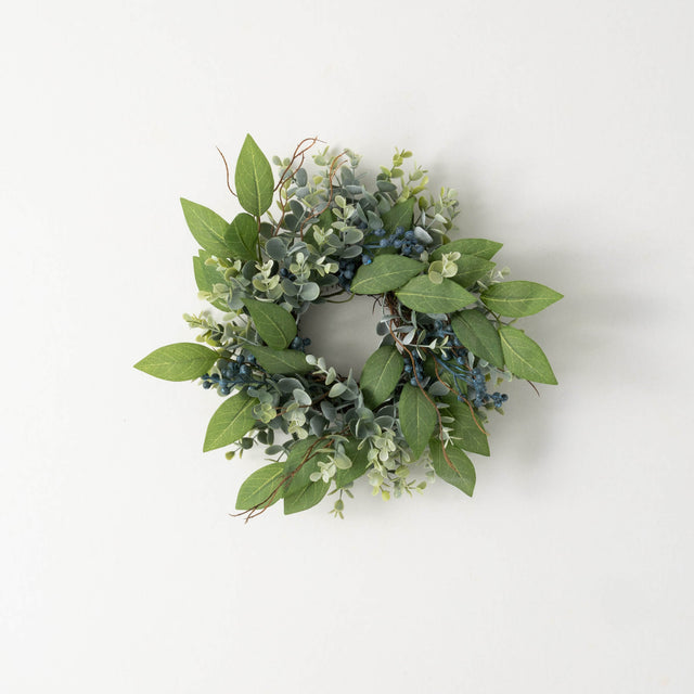 3.5" Eucalyptus & Sage Accent Ring