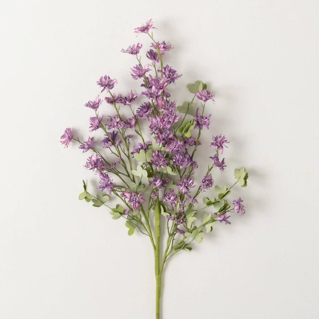 31" Purple Wildflower Spray