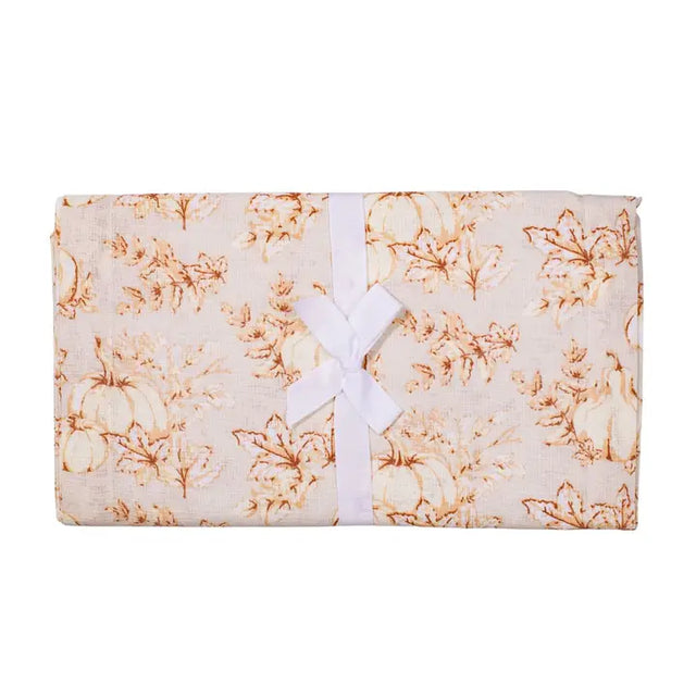 Harvest Toile Turtledove Neutral Fll Table Runner | 13x90"