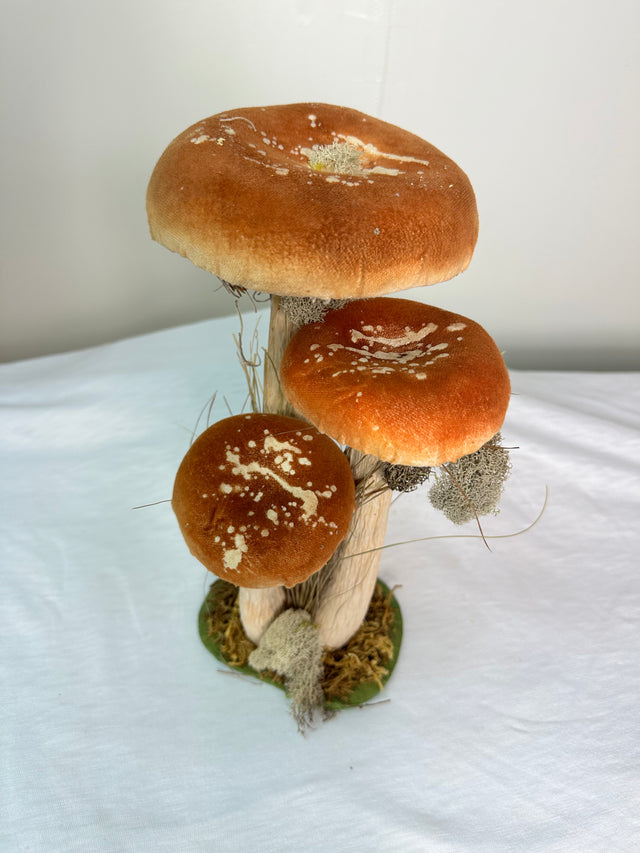 Mushroom Polyester velvet grass
