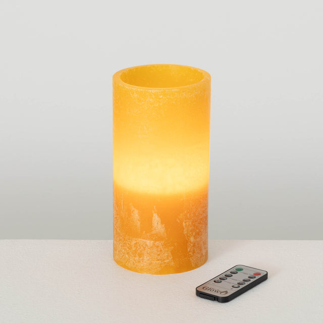 8" Vance Kitira Flameless Candle | Brown Sugar