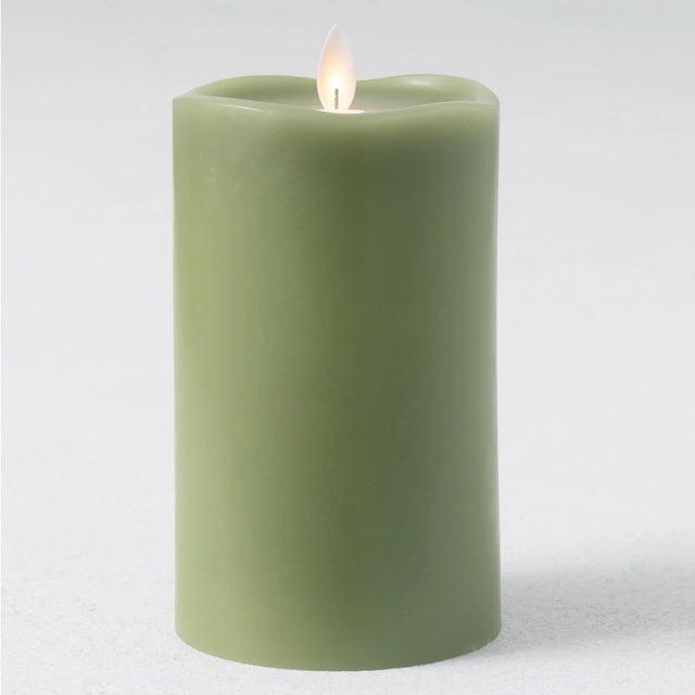 LED Wax Pillar Candles