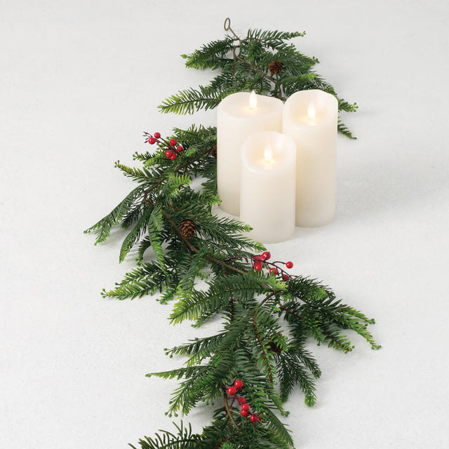 LED Wax Pillar Candles